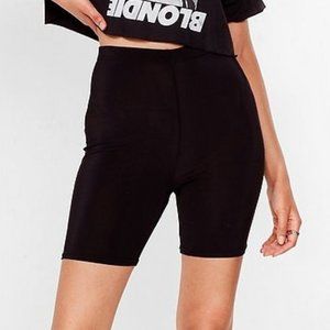 High Waisted Biker Shorts